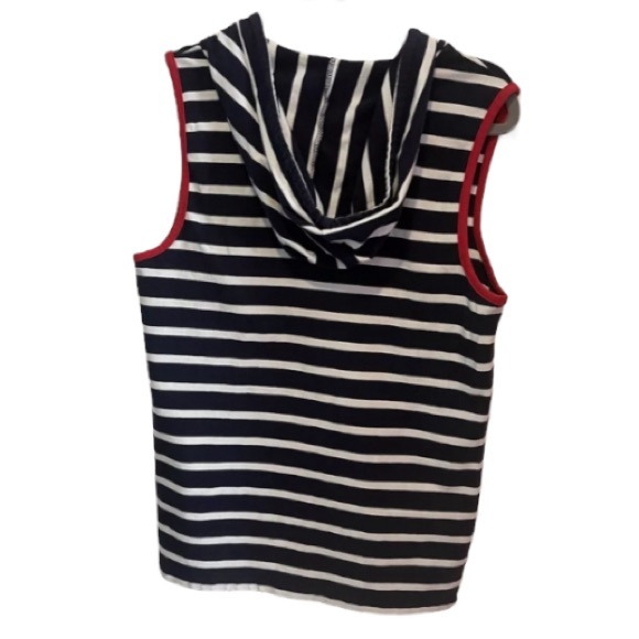 3X Gorgeous CJ Banks Cotton Zip Up Sleeveless Hoodie Vest⚓️ - Picture 5 of 14